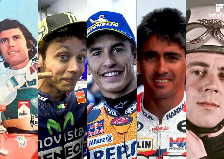 Daftar Juara Dunia MotoGP Terbanyak