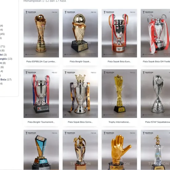 Referensi Piala untuk Turnamen